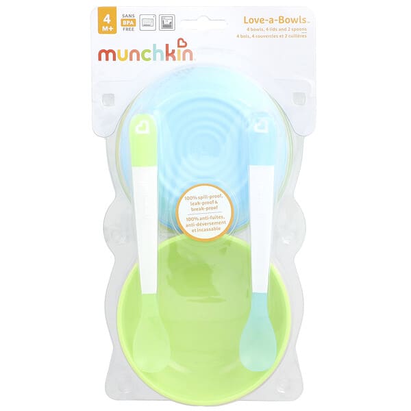 Munchkin, Love-a-Bollows™, 4개월 이상, 10종 세트