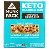 Keto Granola Bar, Coconut Cocoa Chip,  4 Bars, 1.12 oz (32 g) Each