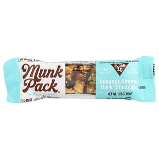 Munk Pack, Nut & Seed Bar, Coconut Almond Dark Chocolate, 1.23 oz (35 g)