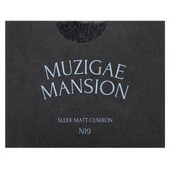 Muzigae Mansion, Sleek Matt Cushion, SPF 50, PA4+, N19, 15 g