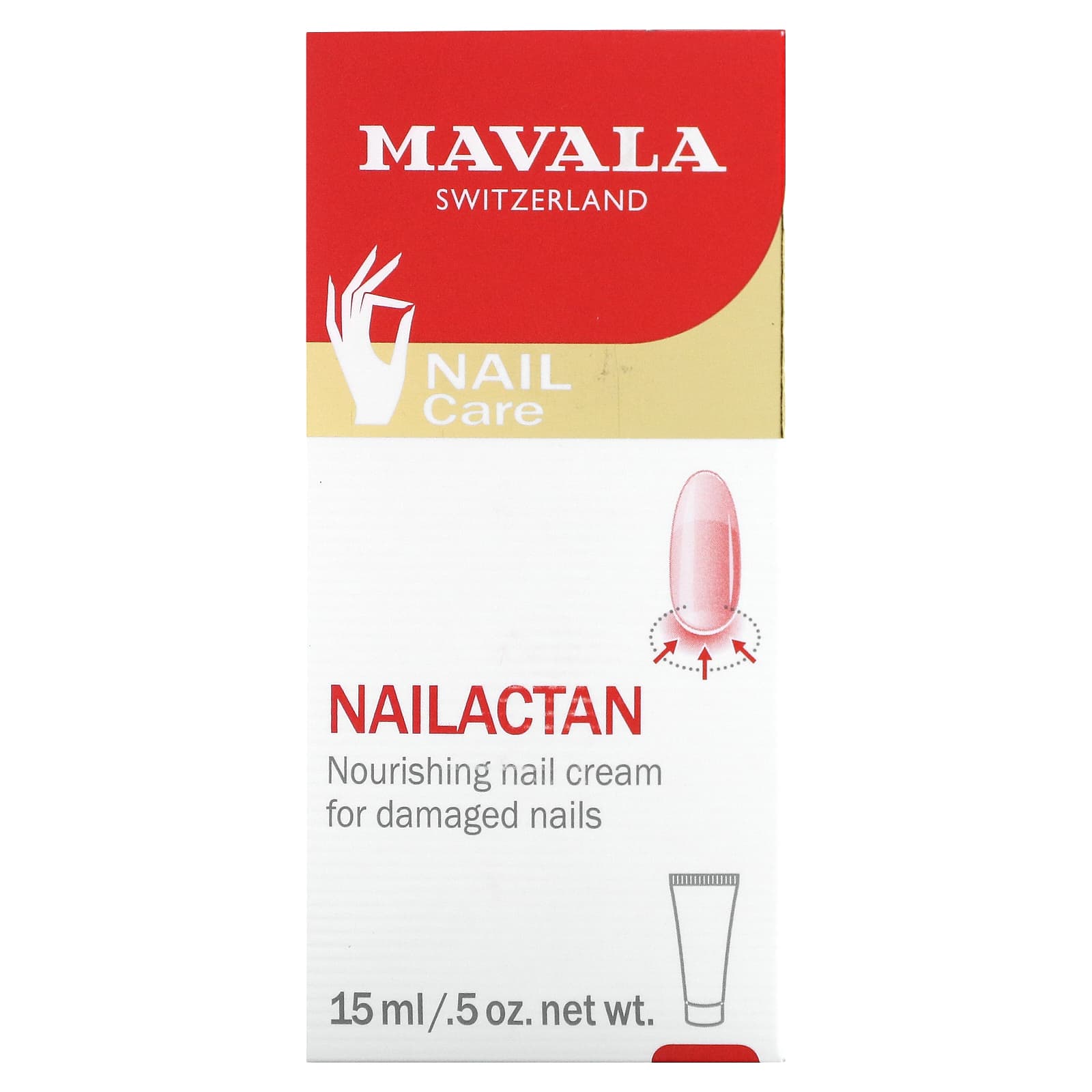Mavala, ネイラクタン、ノリッシングネイルクリーム (Mavala)、0.5オンス (15ml)