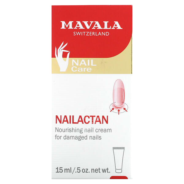 ネイラクタン、ノリッシングネイルクリーム (Mavala)、0.5オンス (15ml)