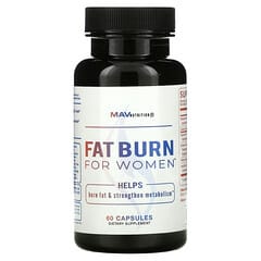 MAV Nutrition, Quema de grasas para mujeres, 60 cápsulas