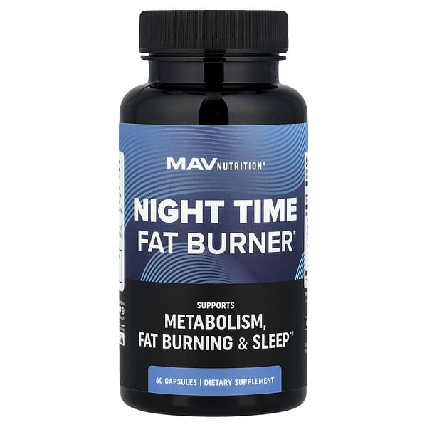 Night Time Fat Burner, 60 Capsules