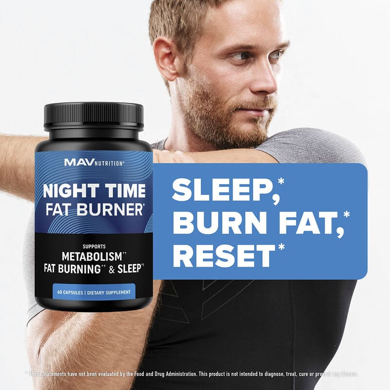 Night Time Fat Burner、60粒