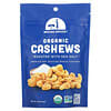Organic Cashews, Roasted with Sea Salt, 4 oz (112 g)