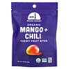 Bocaditos de frutas masticables orgánicos, Mango y chile`` 55 g (1,94 oz)