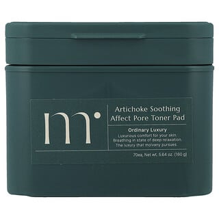 Molvany, Artichoke Soothing Affect Pore Toner Pad, 70 Pads, 5.64 oz (160 g)