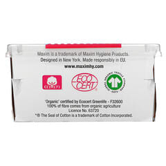 Maxim Hygiene Products, Biologische Baumwolltupfer, 200 Stⁿck