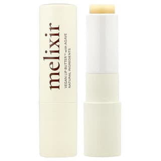 Melixir, Vegan Lip Butter™ с агавой, вкус агавы, 3,9 г (0,13 унции)