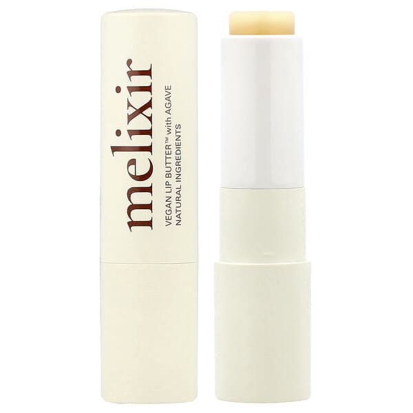 Melixir, 아가베 함유 Vegan Lip 버터™, 01 아가베, 3.9g(0.13oz)