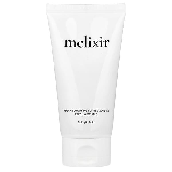 Melixir, Vegan Clarifying Foam Cleanser, 3.38 fl oz (100 ml)