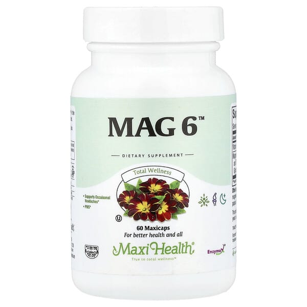Maxi Health Mag 6™, 60 Maxicaps