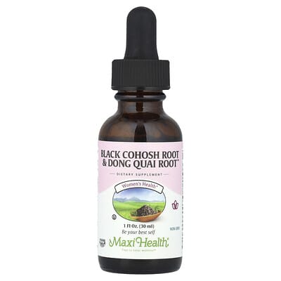 Maxi Health, Women's Health, Black Cohosh Root and Asparagus Root, 1 fl oz (30 ml)