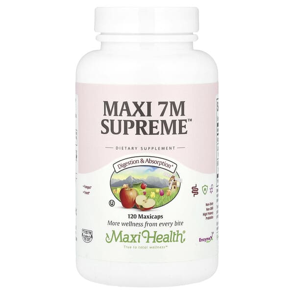 Maxi Health, Maxi 7M Supreme™ บรรจุแมกซิแคปซูล 120 แคปซูล