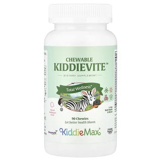 Maxi Health, KiddieMax® Chewable Kiddievite™, Natural Bubblegum, 90 Chewies