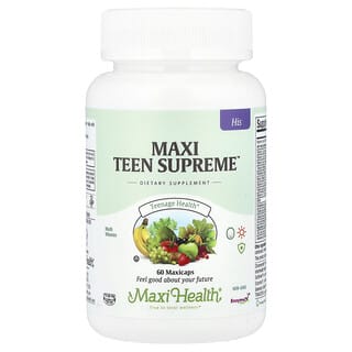 Maxi Health‏, Maxi Teen Supreme ™ ، منتج له ، 60 كبسولة Maxicaps