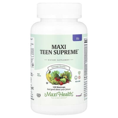 Maxi Health, Maxi Teen Supreme™, For Men, 120 Maxicaps