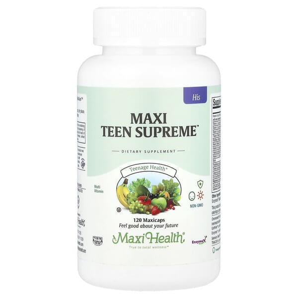 Maxi Health Maxi Teen Supreme™, His, 120 Maxicaps