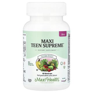 Maxi Health, Maxi Teen Supreme™, dla niej, 60 maksikapsułek