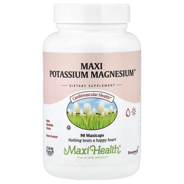 Maxi Health Maxi Potassium Magnesium™, 90 Maxicaps