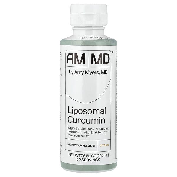 Amy Myers MD, Liposomal Curcumin, Citrus, 7.6 fl oz (225 ml)