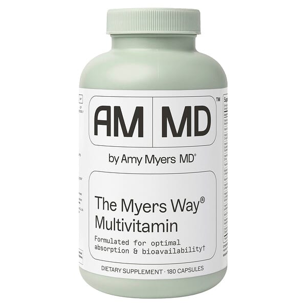 Amy Myers MD, The Myers Way® Multivitamin, 180 Capsules — product photo 1