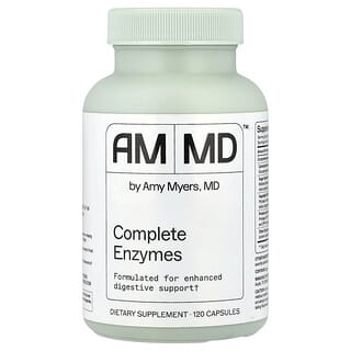 Amy Myers MD, Complete Enzymes, 120 Capsules (750 mg per Capsule)