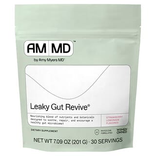 Amy Myers MD, Leaky Gut Revive®, со вкусом клубничного лимонада, 201 г (7,09 унции)