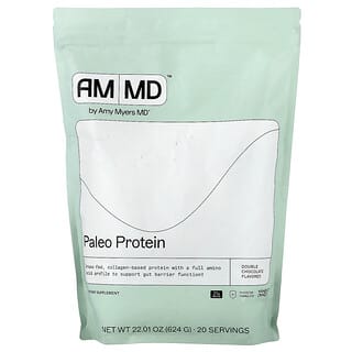 Amy Myers MD, Paleo Protein, Double Chocolate, 22.01 oz (624 g)