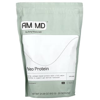 Amy Myers MD, Paleo Protein, Unflavored, 21.59 oz (612 g)