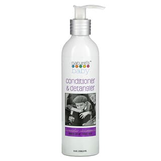 Nature's Baby Organics, Après-shampooing et démêlant, Lavande et camomille, 236,5 ml