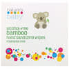 Bamboo Hand Sanitizing Wipes, Alcohol-Free , Fragrance Free, 60 Individually Packaged Wipes