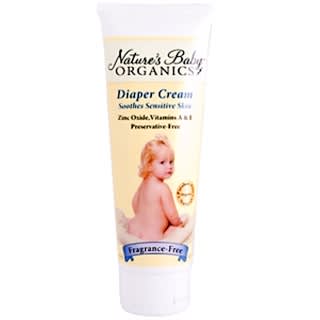 Nature's Baby Organics, Diaper Cream, Fragrance-Free, 4 fl oz (125 ml)