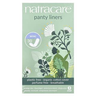 Natracare, Panty Liners, Organic Cotton Cover, Mini, 30 Liners