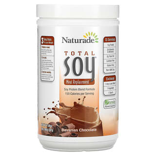 Naturade, Total Soy ผลิตภัณฑ์ทดแทนมื้ออาหาร รสช็อกโกแลตบาวาเรียน ขนาด 17.88 ออนซ์ (507 ก.)