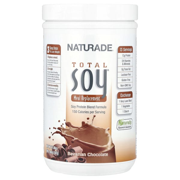 Total Soy®, Meal Replacement, Bavarian Chocolate, 1 lb 1.88 oz (507 g)