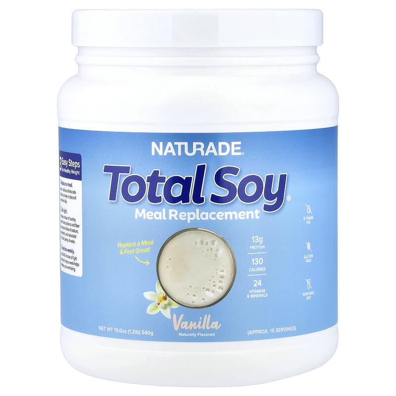 Total Soy®（トータルソイ）、食事代替ドリンク、バニラ、540g