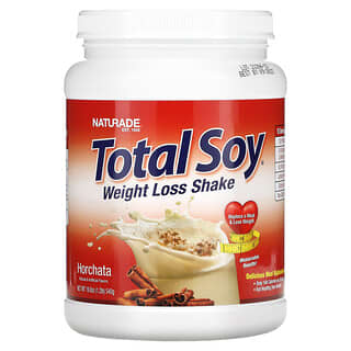 Naturade, مخفوق الصويا لإنقاص الوزن Total Soy، هورتشاتا، 1.2 رطل (540 جم)