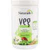 VEG蛋白质补充粉，天然口味，13.7盎司（389克）