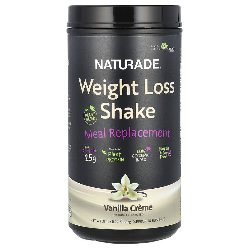 Shake para Perda de Peso, Substituto de Refeição à Base de Plantas