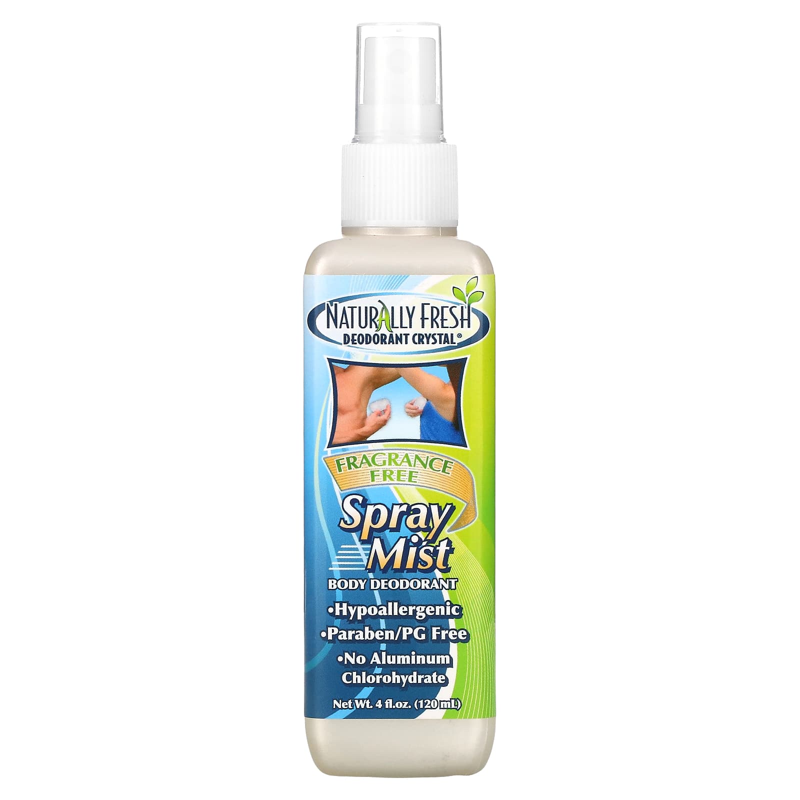 Naturally Fresh, Spray Body Deodorant, 4 fl oz (120 ml)