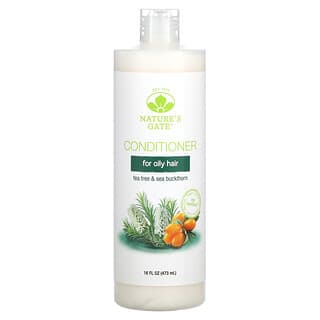 Nature's Gate, Tea Tree & Sea Buckthorn Conditioner for Oily Hair, 16 fl oz (473 ml)