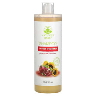 Nature's Gate, Pomegranate & Sunflower Shampoo for Color-Treated Hair, Granatapfel- und Sonnenblumen-Shampoo für coloriertes Haar, 473 ml (16 fl. oz.)