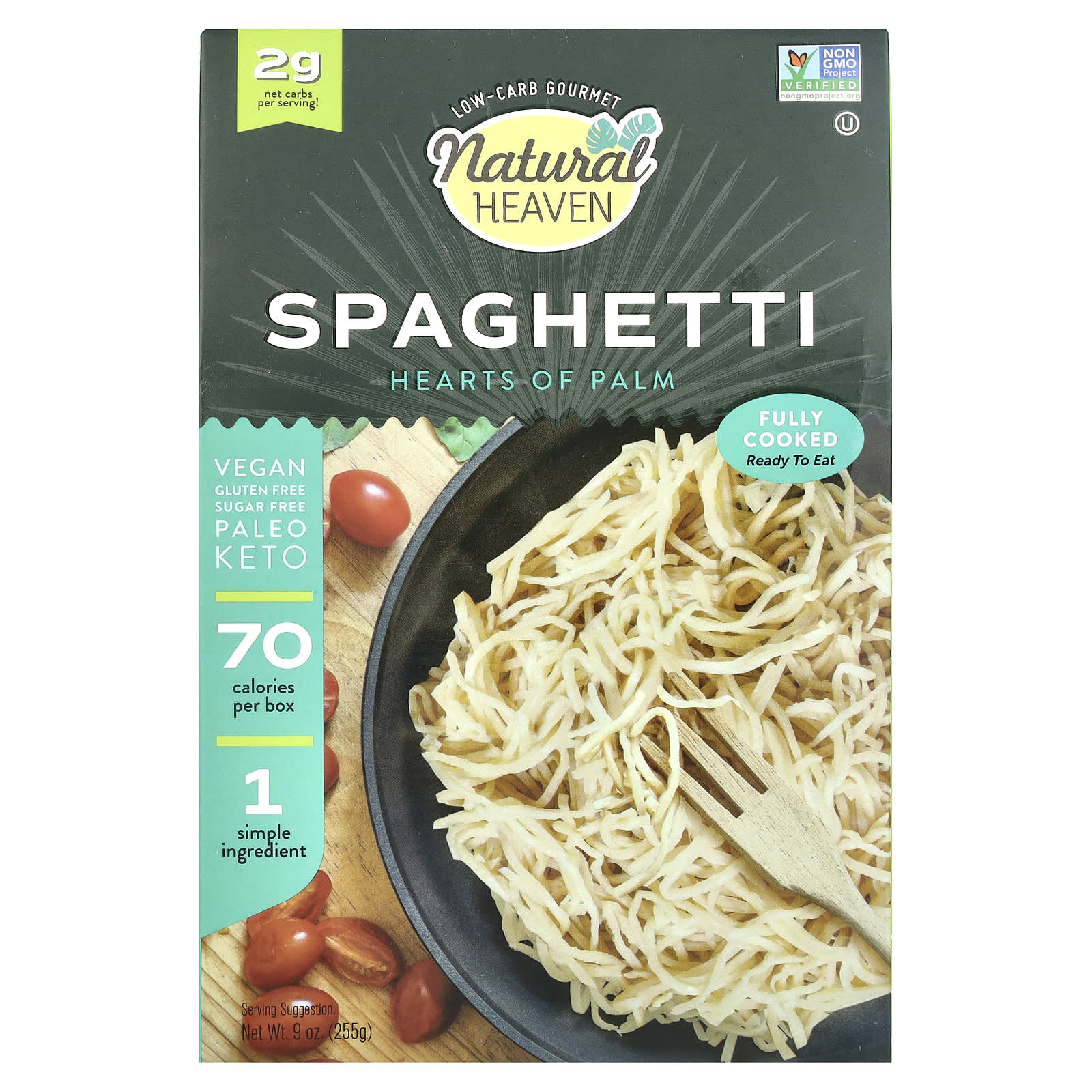 ハーツオブパーム（ヤシの木の芯）、スパゲッティ、255g（9オンス）