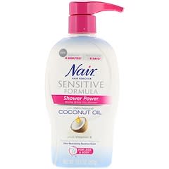 Nair Shower Power Hair Remover Cream with Coconut Oil Plus Vitamin