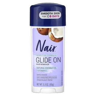 Nair, Hair Remover, Glide On, Sensitive Formula, 3.3 oz (93 g)
