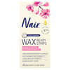 Wax Ready-Strips, For Legs & Body, Orchid & Cherry Blossom Extracts, 40 Wax Strips + 6 Post Wipes