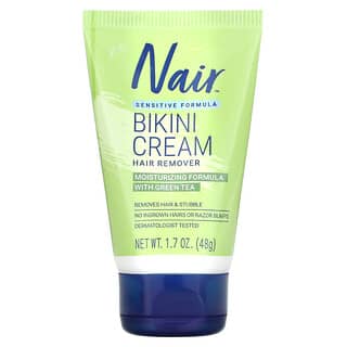 Nair, Crème dépilatoire pour bikini, Formule douce, Avec Thé Vert, 48 g (1.7 oz)