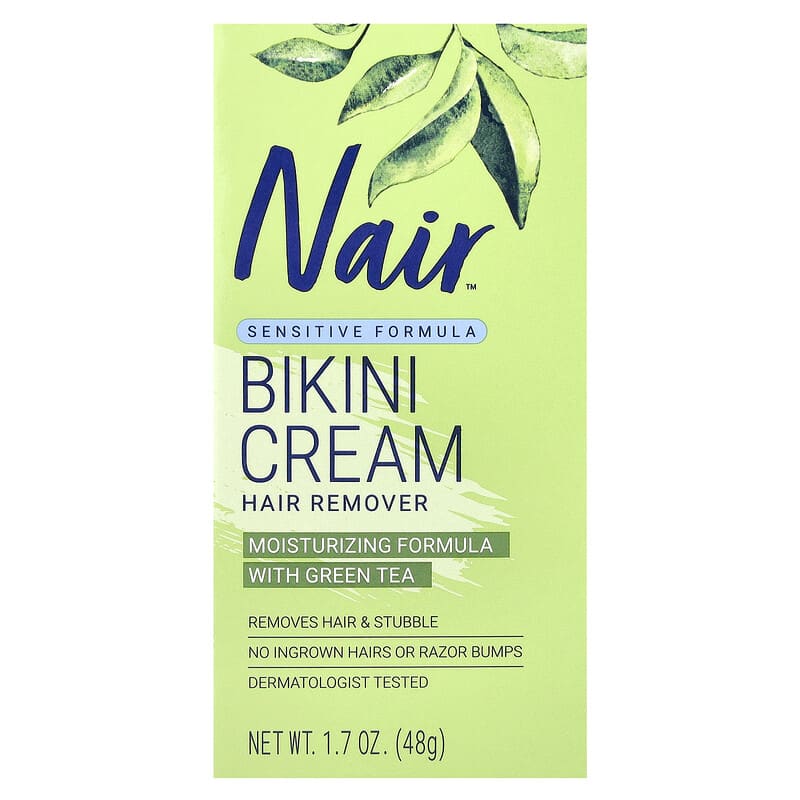 Bikini Cream Hair Remover、敏感肌用、48g（1.7オンス）
